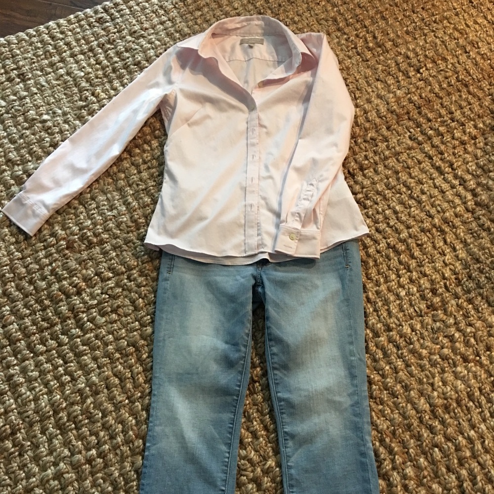 Banana Republic button down non iron shirt.